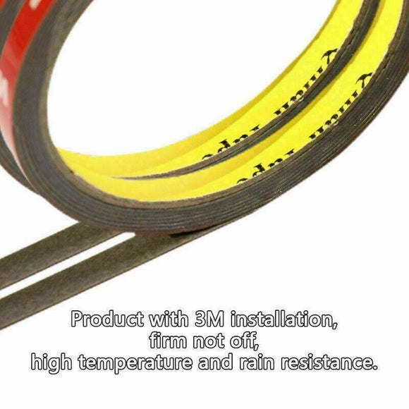 Cubierta de manija de puerta compatible con Toyota Highlander 2014-2019 (impresión de fibra de carbono, Smart Holes) 