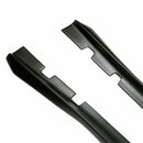 Fit 2011-2021 Dodge Charger Side Skirts Extension Body Kit (Unpainted Matte Black)-5