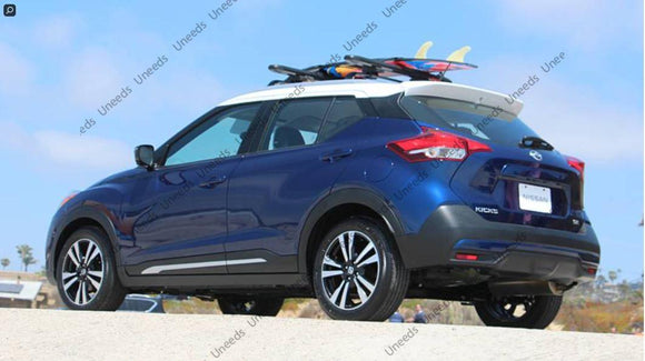 Roof Rack Cross Bar - Sleek Obsidian Alloy | Nissan Kicks (18-24)