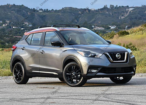 Roof Rack Cross Bar - Sleek Obsidian Alloy | Nissan Kicks (18-24)