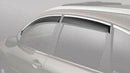 Fit 2015-2020 Acura TLX Clip-On Chrome Trim Vent Window Visors Rain Sun Wind Guards Shade Deflectors-6