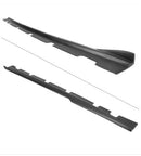 Fit 2011-2025 Dodge Charger SRT Style Side Skirts Extension kit (Unpainted Matte Black)-3