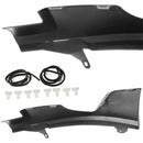 Fit 2014-2016 Toyota Corolla Base Model Front Bumper Lip Spoiler (Unpainted Matte Black)-4