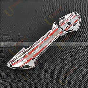 Fit 2003-2009 Lexus GX470 Door Handle Cover Trims (Mirror Chrome)