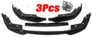 Fits BMW 3 Series G20 M Sport 2019-2022 Front Bumper Lip Car Spoiler (Gloss Black)-5