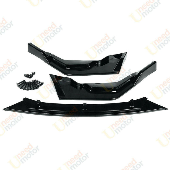 Front Splitter Lip Bumper Spoiler Fits 2020-2026 Toyota Corolla SE XSE