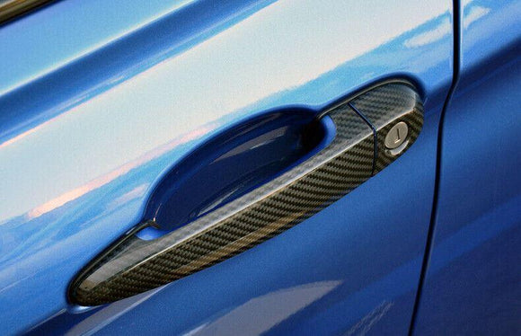 Fit 2012-2016 SUBARU Impreza Door Handle Cover Trim (Carbon Fiber Print)