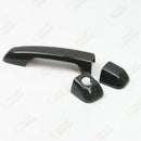 Embellecedores para manijas de puertas de Toyota Tundra 2007-2021 (impresión de fibra de carbono) -8