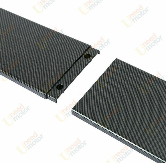 Fit DODGE Universal Rocker Panel Lips Side Body Skirt Extensions