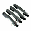 Fit 2019-2022  TOYOTA RAV4 Car Side Door Handle Cover Trim (Carbon Fiber Print, Smart Holes)-8