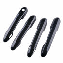Fit 2019-2022  TOYOTA RAV4 Car Side Door Handle Cover Trim (Carbon Fiber Print, Smart Holes)-9