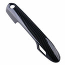 Fit 2019-2022  TOYOTA RAV4 Car Side Door Handle Cover Trim (Carbon Fiber Print, Smart Holes)-10