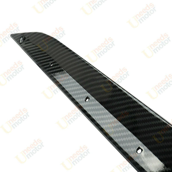 Fit 2019-2022 BMW 3 Series G20 M Style  Side Skirts (Carbon Fiber Print)