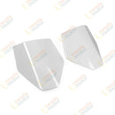 Alerón de techo con ventana VORTEX (blanco) compatible con Honda CIVIC FK4 FK7 5DR Hatchback Type R 2016-2021 -3