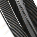 Fit 2021-2023 BMW G30 5 Series M Sport Front Bumper Lip Splitter (Carbon Fiber Print)-4