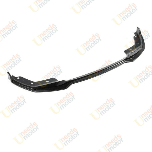 Fit 2021-2023 BMW G30 5 Series M Sport Front Bumper Lip Splitter (Carbon Fiber Print)