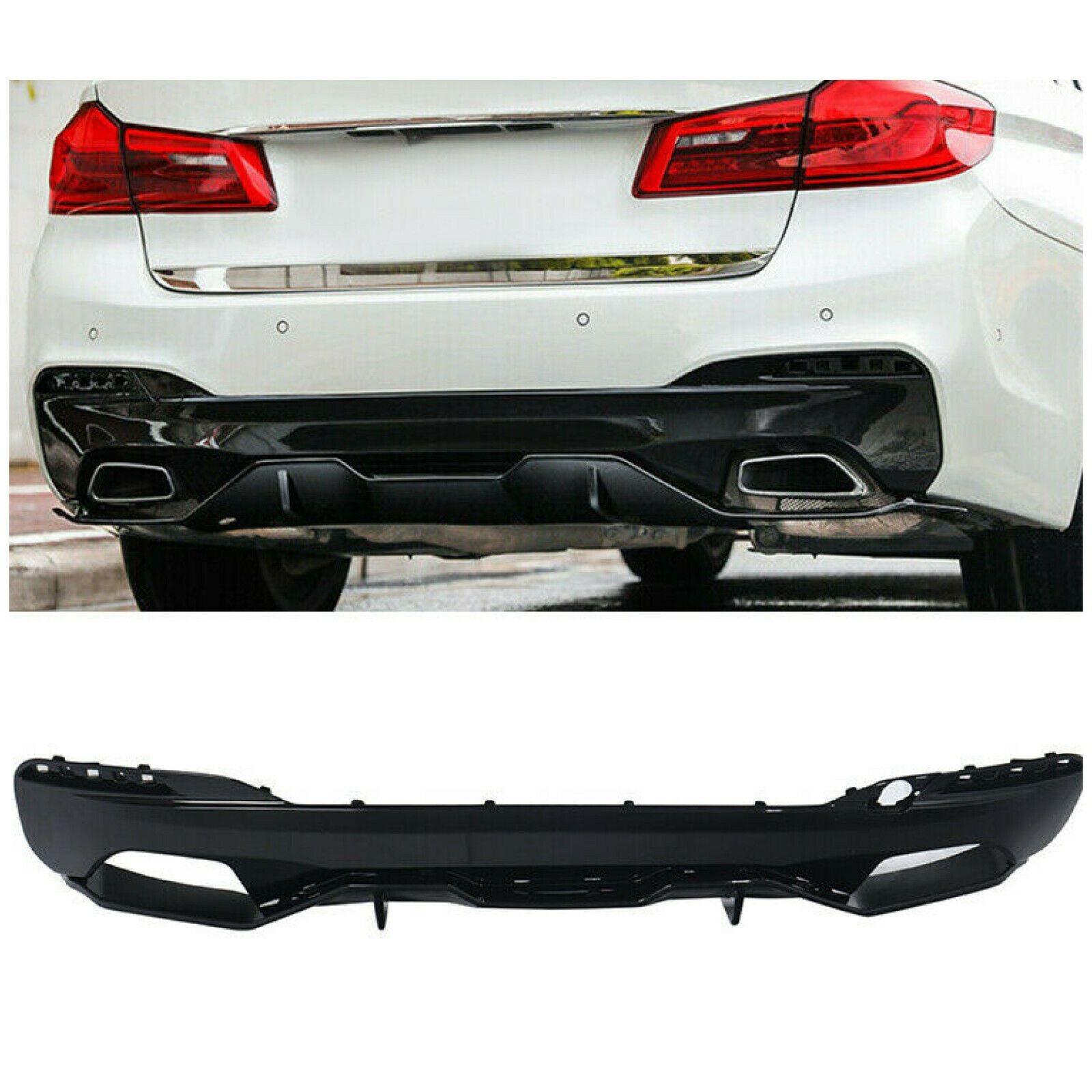 Fits 17 22 BMW G30 540i 550i M550i M Sport Style Rear Bumper Diffuser fits-17-22-bmw-g30-540i-550i-m550i-m-sport-style-rear-bumper-diffuser
