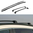 Fit 2012-2016 Honda CRV CR-V Black Bolt On Roof Rack Side Rail Bar Cross Bar Set-2