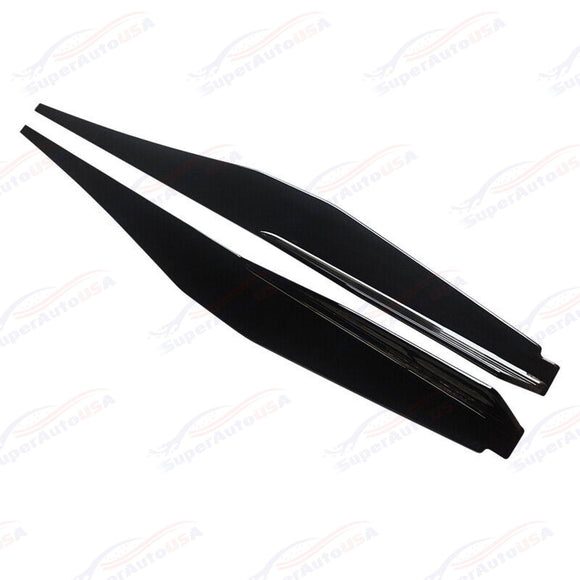 For 2020-2023 Chevrolet Corvette C8 Gloss Black Z51 Performance Style Side Body Kit Skirts