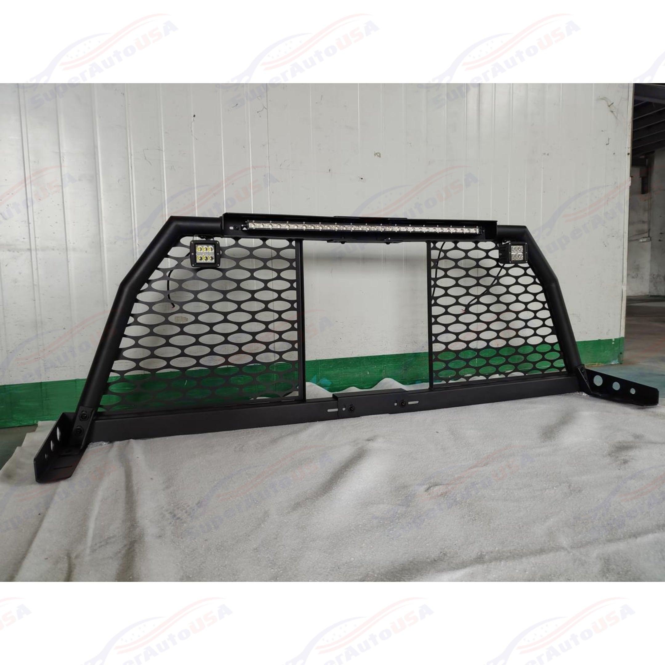 For Ford Ranger Truck LED Bar Roll Bar Headache Rack | SuperAutoUSA