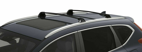 Fit 2017-2020 Honda CRV Black Roof Top Cross Bars Crossbars Rack Luggage Carrier