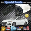For Hyundai Sonata 2008-2020 HSide Skirts Diffuser Wings (Carbon Fiber Style)