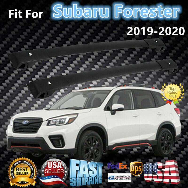 Ajuste 2019-2020 Subaru Forester equipaje equipaje superior portaequipajes barras transversales - 0