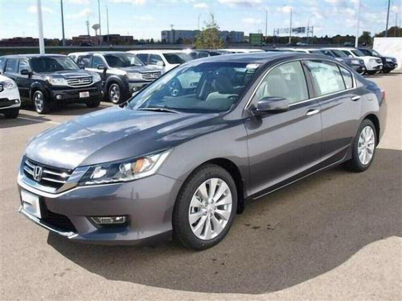 Alerón de maletero de acero moderno compatible con Honda Accord 2013-2017 (gris metalizado, NH797M) 