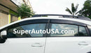 Fit 2015-2019 Subaru Outback Out-Channel Vent Window Visors Rain Sun Wind Guards Shade Deflectors-7