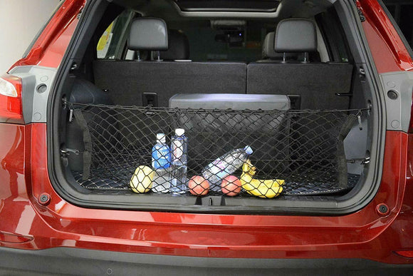 Fits 2019-2020 Toyota RAV4 Luggage Rear Trunk Retractable Tonneau Cargo Cover and Free Net (Black)