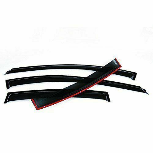 Fit 2011-2021 Jeep Grand Cherokee Window Visors Rain Guards Deflector