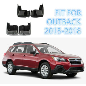 Ajuste 2015-2018 Subaru Outback 2.5L 3.6L Wagon A-Premium 4x Guardabarros contra salpicaduras