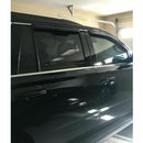 Fit 2015-2021 Chevrolet Tahoe GMC Yukon Out-Channel Vent Window Visors Rain Sun Wind Guards Shade Deflectors-3