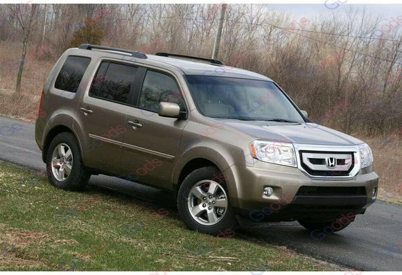 Juego de rieles laterales para portaequipajes de aluminio para Honda Pilot 2009-2015 