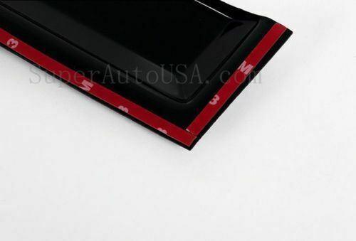 Se adapta a Scion xB 2008-2015, viseras para ventanas con ventilación de canal exterior, protectores contra la lluvia, el sol y el viento, deflectores de sombra 