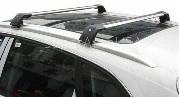 Fit 2015-2021 LEXUS NX200t NX300H Baggage Luggage Cross Bar Black Top Roof Rack