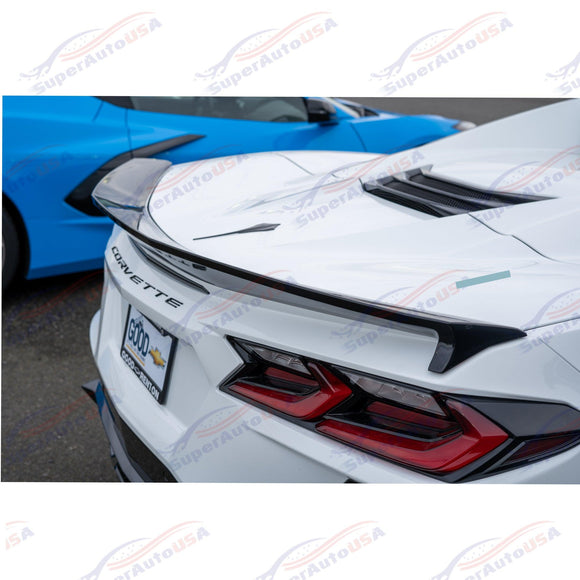 For 2020+ CHEVROLET CORVETTE C8 Z51 PACKAGE DUCKTAIL REAR TRUNK SPOILER