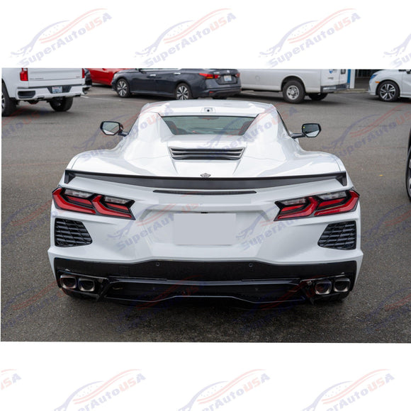 For 2020+ CHEVROLET CORVETTE C8 Z51 PACKAGE DUCKTAIL REAR TRUNK SPOILER