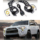 Fit 2014-2026 Toyota 4Runner DRL Turn Signal LED Daytime Running Light Fog Lamps-7