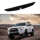 Fits 2010-2021 Toyota 4Runner Luggage Rear Trunk Retractable Tonneau Cargo Cover (Black)-1