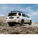 Embellecedor de puerta trasera y tapa de maletero para Toyota 4Runner 2011-2022, color negro, luz de freno-6