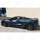 For 2020-2023 Chevrolet Corvette C8 Gloss Black Z51 Performance Style Side Body Kit Skirts-5