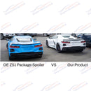 For 2020+ CHEVROLET CORVETTE C8 Z51 PACKAGE DUCKTAIL REAR TRUNK SPOILER-2
