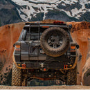 For Toyota 4Runner 2010-2026 Adjustable Aluminum TRD PRO Style Rear Hatch Ladder-2