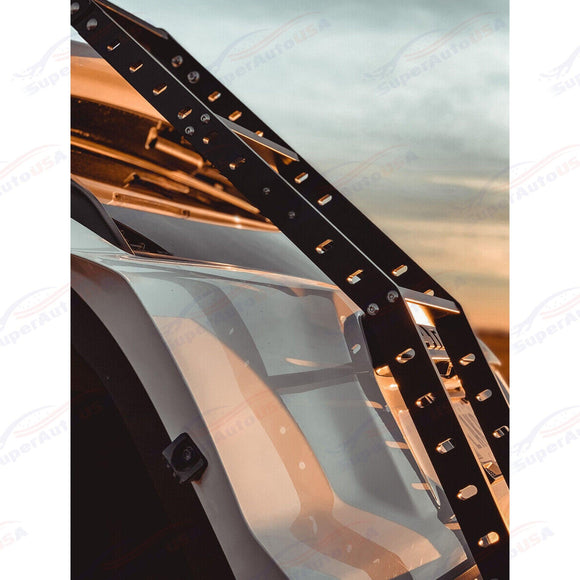 For Toyota 4Runner 2010-2026 Adjustable Aluminum TRD PRO Style Rear Hatch Ladder