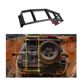 For Toyota 4Runner 2010-2026 Adjustable Aluminum TRD PRO Style Rear Hatch Ladder
