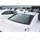 For Chevy Chevrolet Camaro 5th 2010-2015 Matte Black Sunshade Rear Window Louver-4