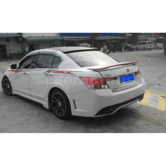 Kit de carrocería con faldones laterales estilo MOD para Honda Accord 4 puertas 2008-2012, PP negro, EE. UU. 