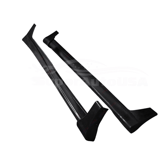 Kit de carrocería con faldones laterales estilo MOD para Honda Accord 4 puertas 2008-2012, PP negro, EE. UU. 