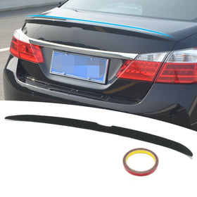 Fit 2013-2017 ACCORD 4DR SPORT TRUNK LID SPOILER WING (Painted #NH731P Crystal Black )